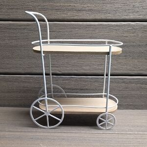 NWOT Bar Cart- Perfect Size For American Girl Dolls